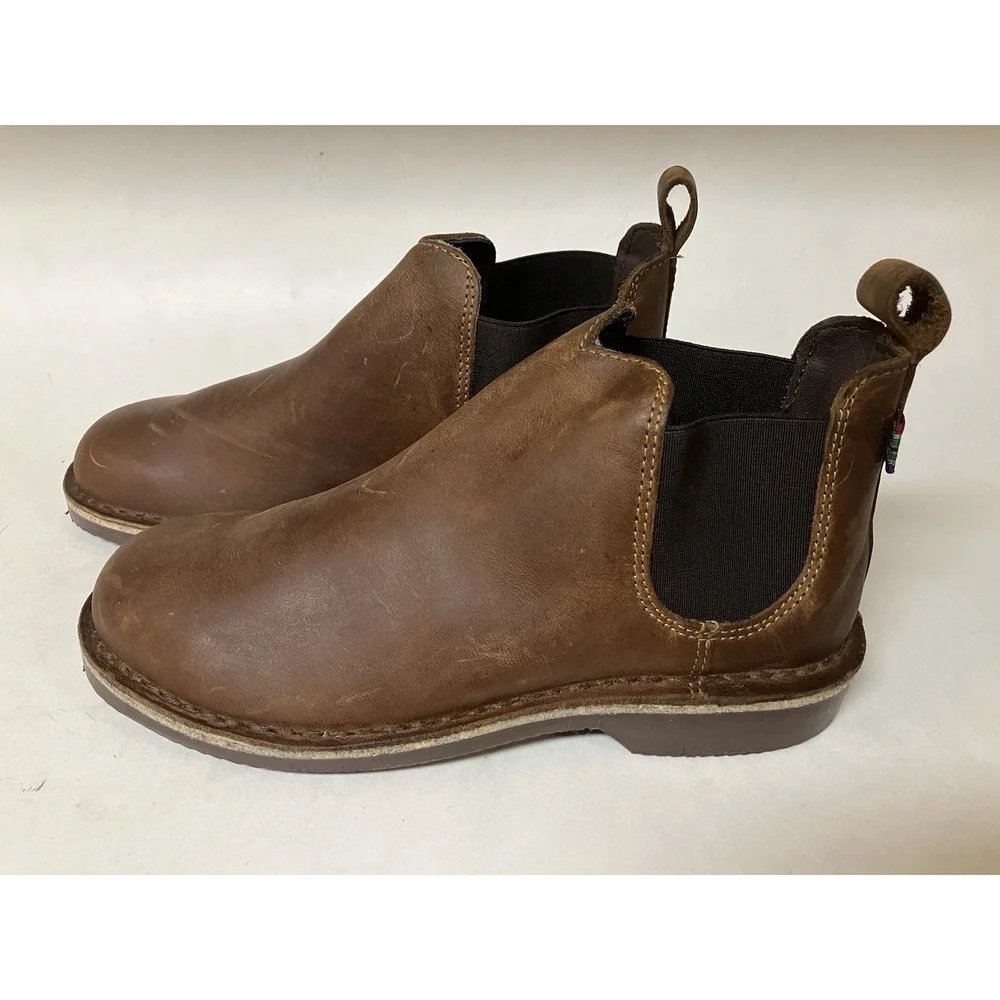 Veldskoen Woodstock (Brown Sole) Chelsea Pull‎ On Boot Shoe Unisex M 4 W 6 New